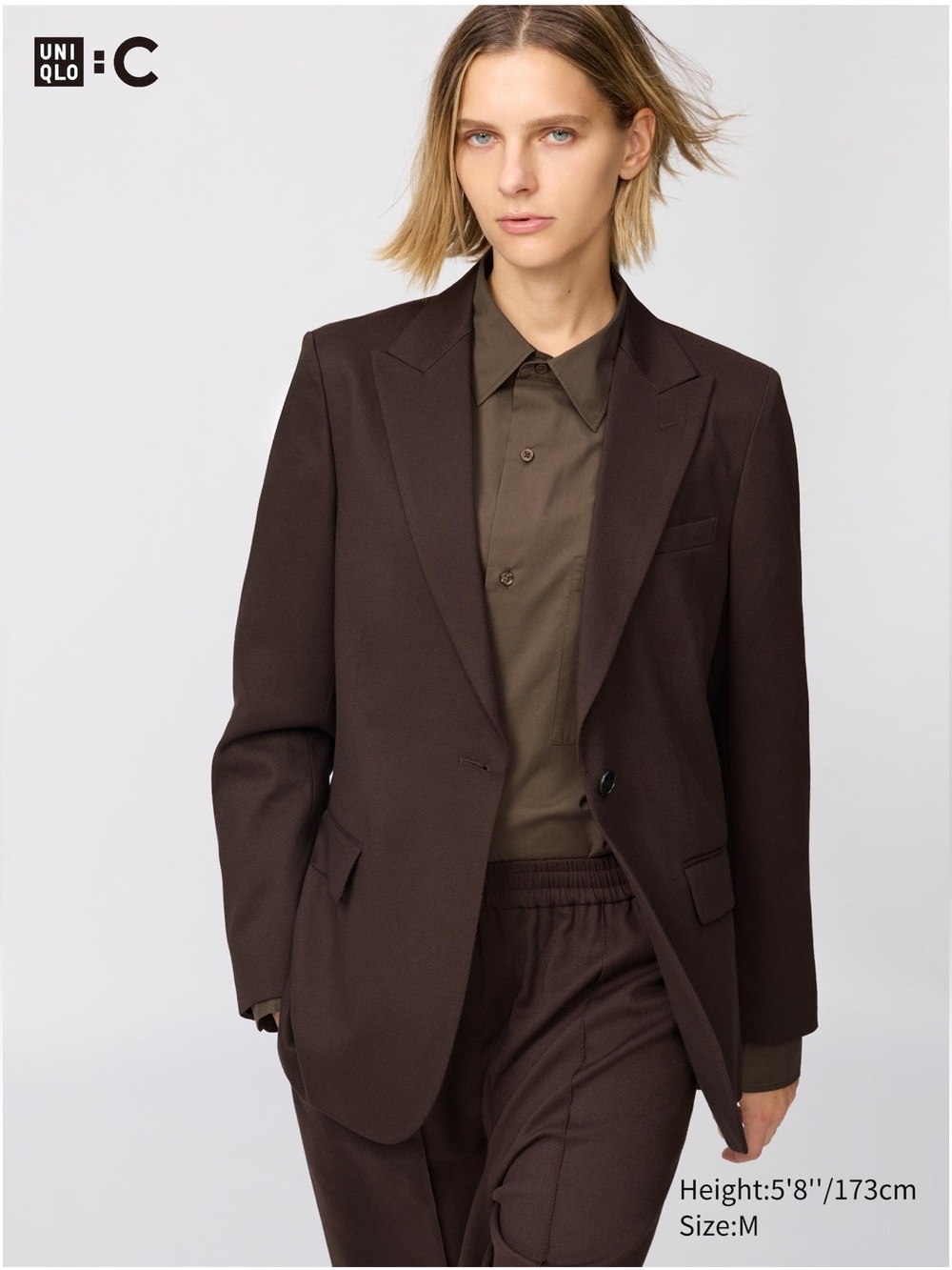 Uniqlo Brown Women’s Blazer Jacket